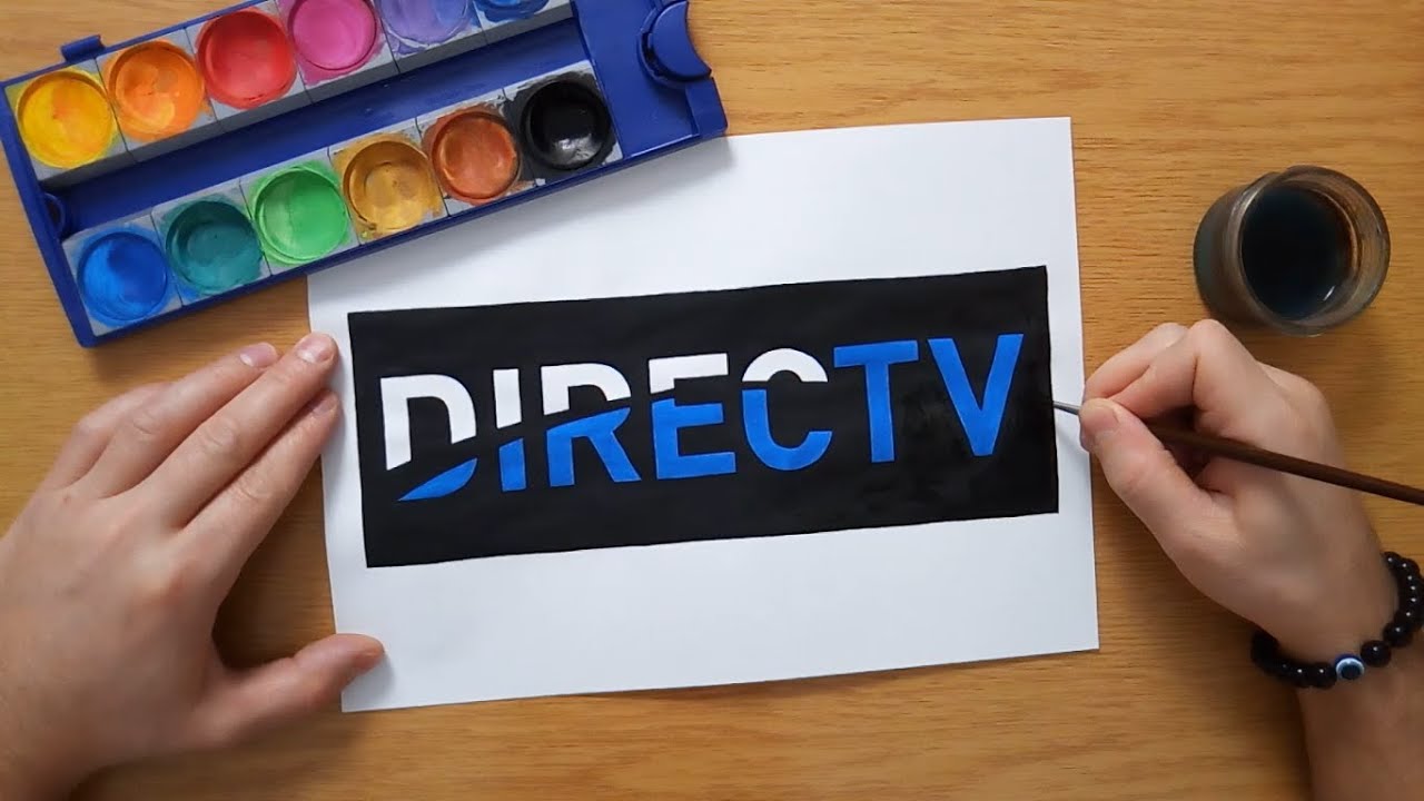 How to draw the DIRECTV logo