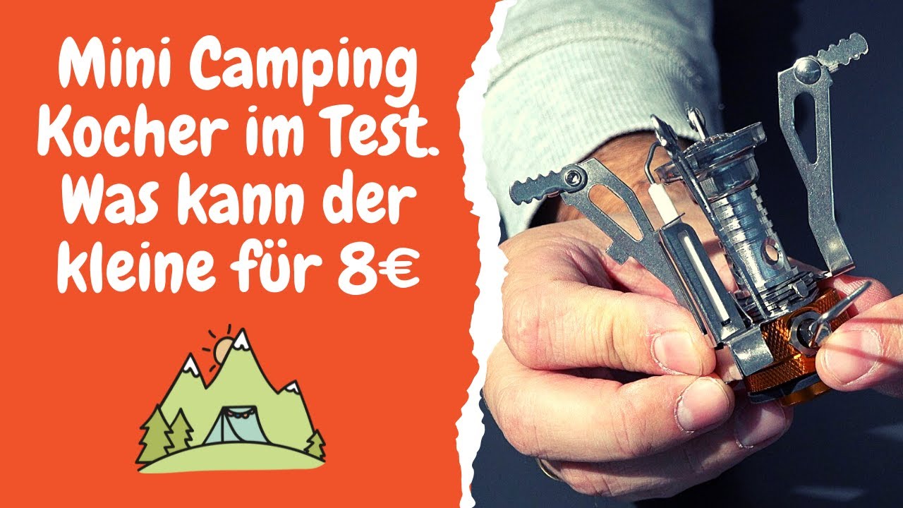 Der Ultimative Mini Gaskocher für Camping und Outdoor !!