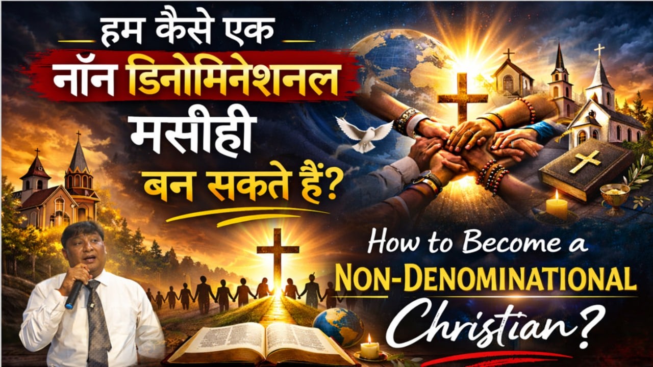 हम कैसे एक नॉन-डिनोमिनेशनल मसीही बन सकते हैं? How to Become Non-Denominational Christian?  Br. James