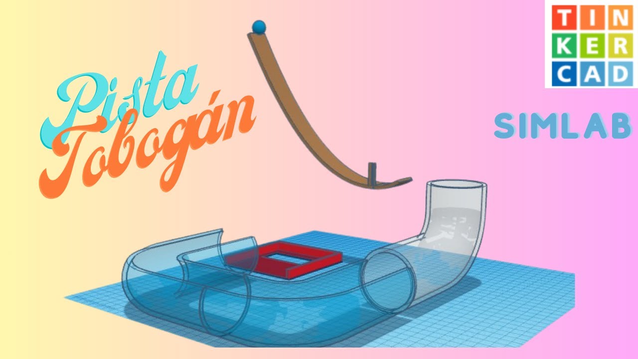 Pista Tobogan en | TINKERCAD |