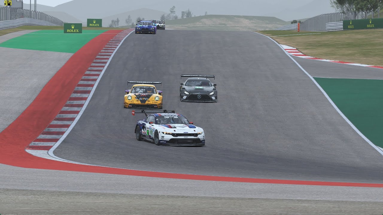 LMGT3 Fixed at Algarve on the Mustang