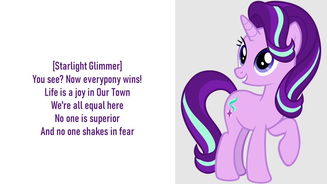 My Little Pony - In Our Town Lyrics