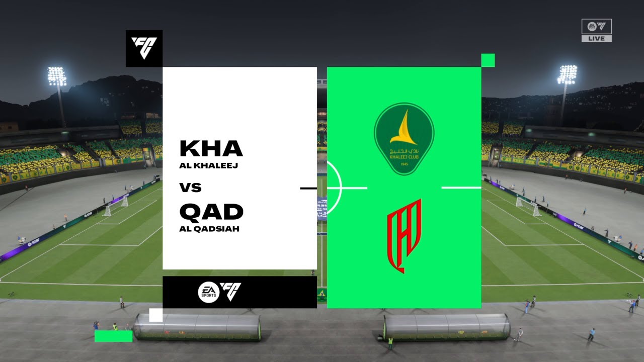 FC 26 - Al-Khaleej vs Al-Qadsiah FC - جولة 20 - دوري روشن السعودي