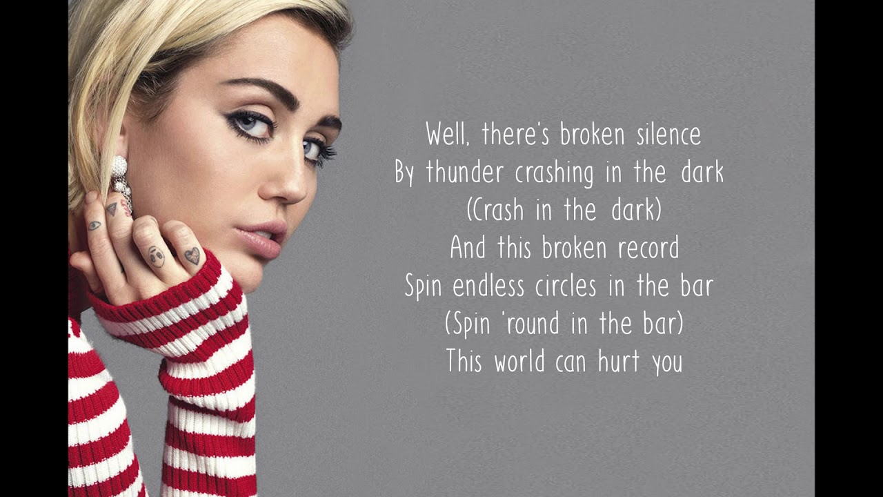 Nothing breaks like a heart - Mark Ronson Feat  Miley Cyrus - Lyrics