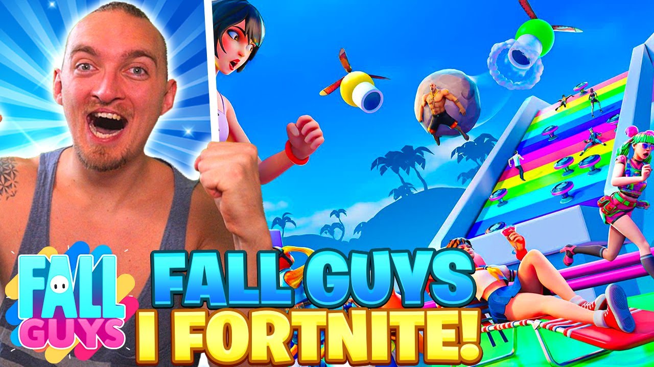 JAG KÖR FALL GUYS FRÅN WISH I FORTNITE