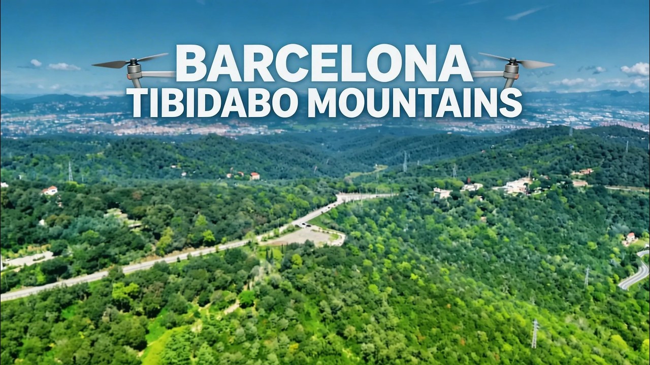 This View Over Barcelona Is Unreal 🤯🏔️