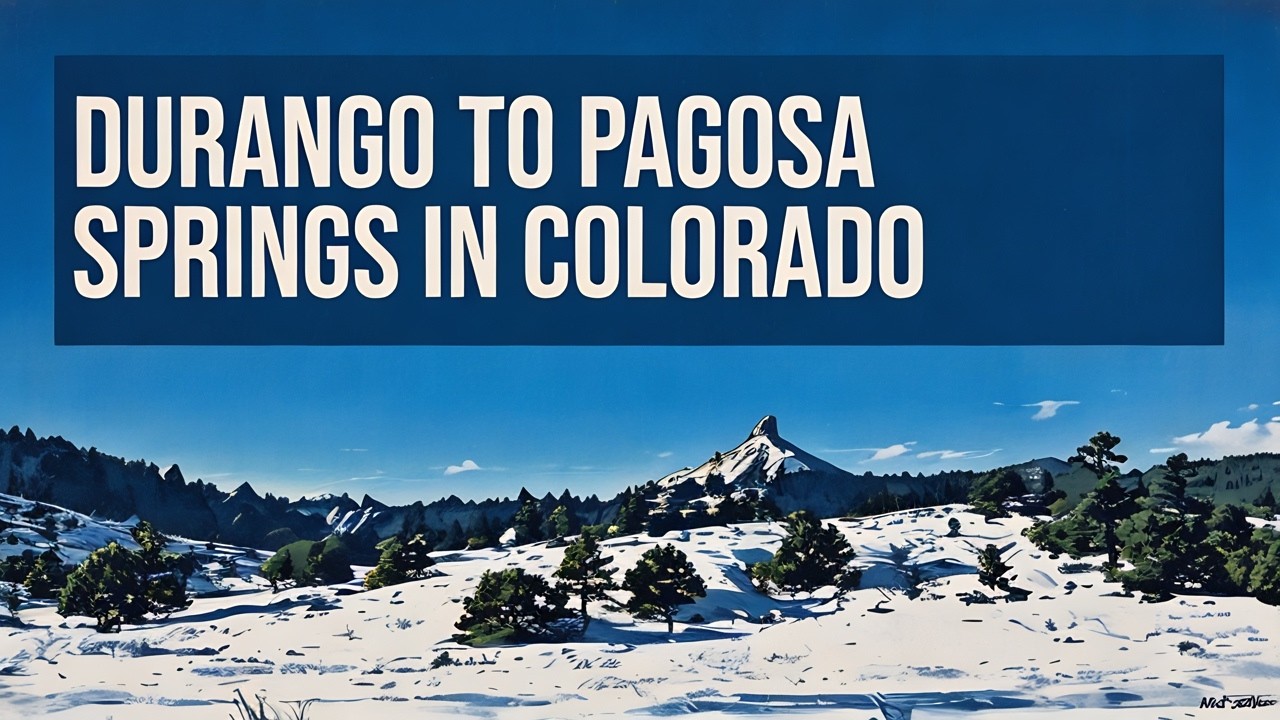 We found some of Colorado's hidden gems | historic railroad and geothermal springs