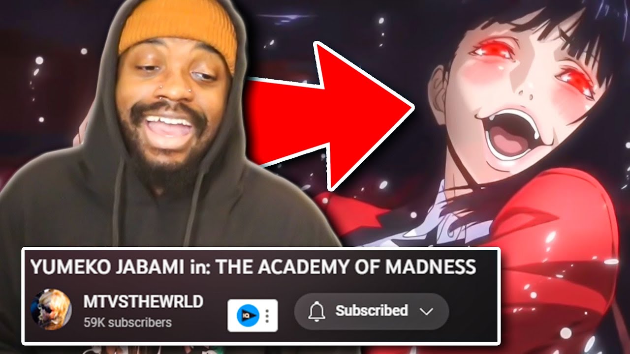 THE MOST PSYCHOTIC ANIME OF ALL TIME - MTvsTHEWORLD | KAKEGURUI REACTION!