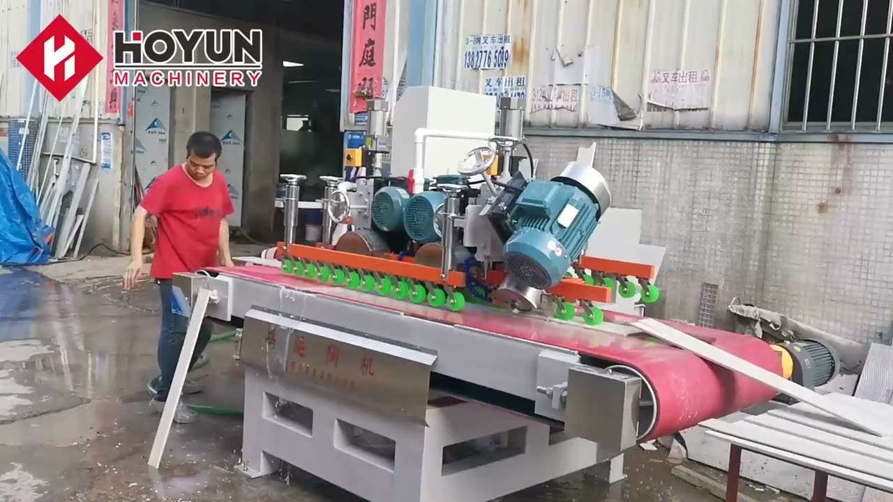 NEW automatic tile cutting machine for your ceramic or marble workshop   HoYun