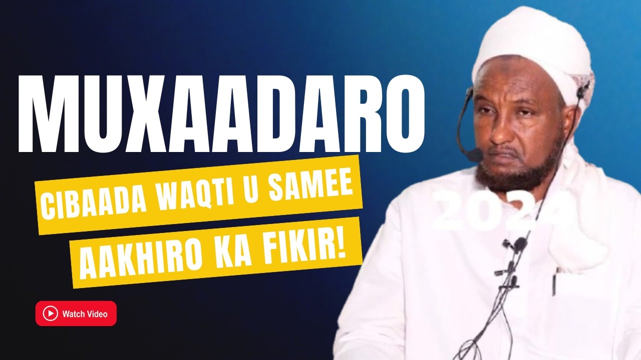 MUXAADARO QIIMO BADAN:Samankeena Caloosha laga shaqeynaa, maxaa cunaa? Sheekh Xuseen Cali Jabuuri