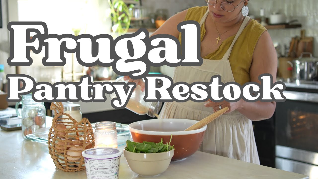 From Scratch Pantry on a LOW BUDGET! | Frugal Christian Homemaking