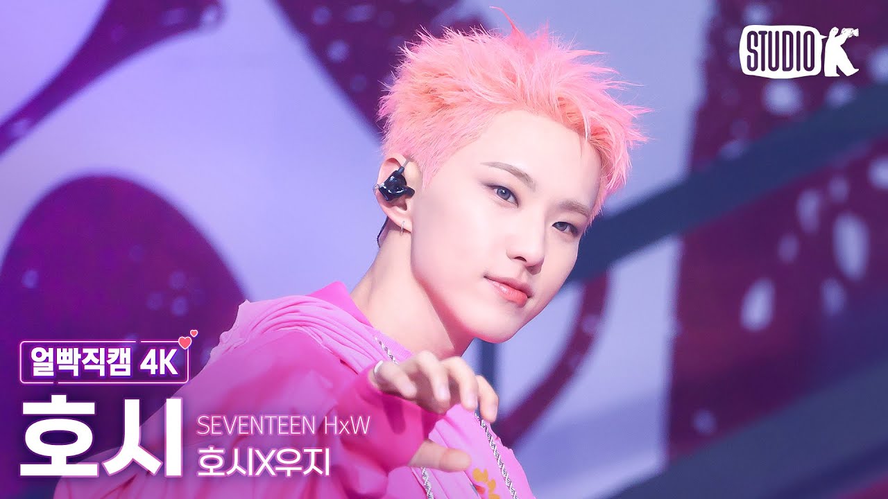 [얼빡직캠 4K] 호시X우지 호시 '동갑내기' (HxW HOSHI Facecam) @뮤직뱅크(Music Bank) 250314