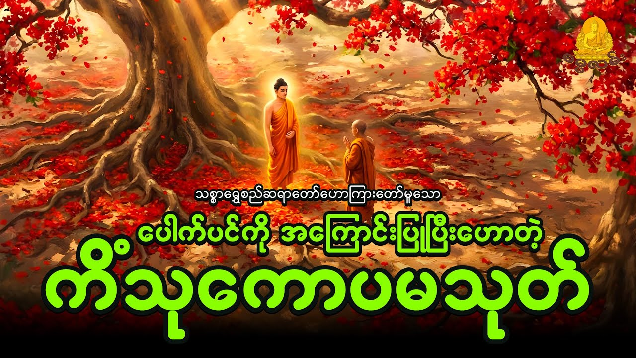 ပေါက်ပင်ကို အကြောင်းပြုပြီးဟောတဲ့ ကိံသုကောပမသုတ် - သစ္စာရွှေစည်ဆရာတော်