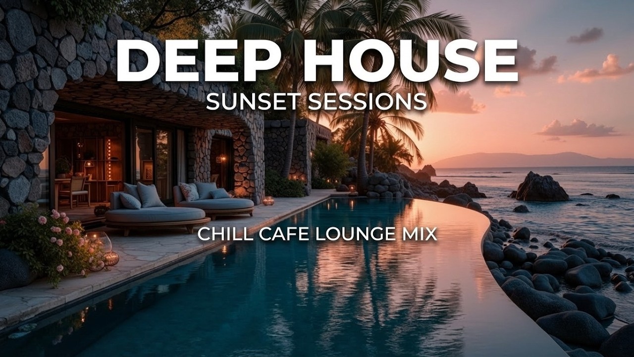 Cafe Lounge Deep House | Relaxing Beach House Music - Sunset Deep Chill & Chill House Vibes