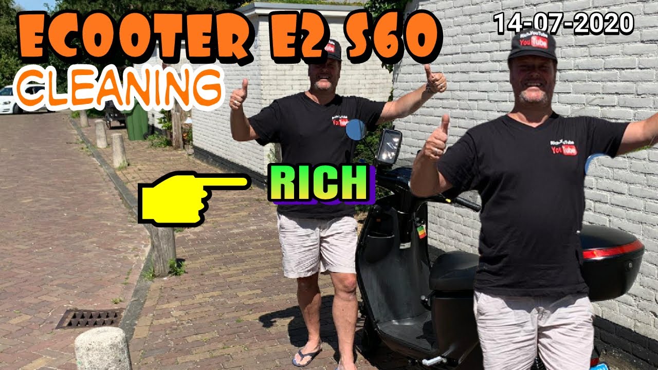 🇳🇱Ecooter e2 s60 cleaning