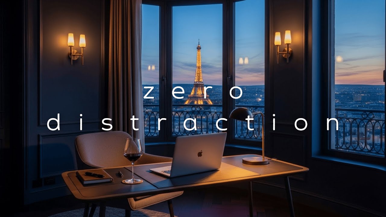 Zero Distraction Protocol – Ambient Work & Study Beats for Intense Concentration | Chillstep Focus