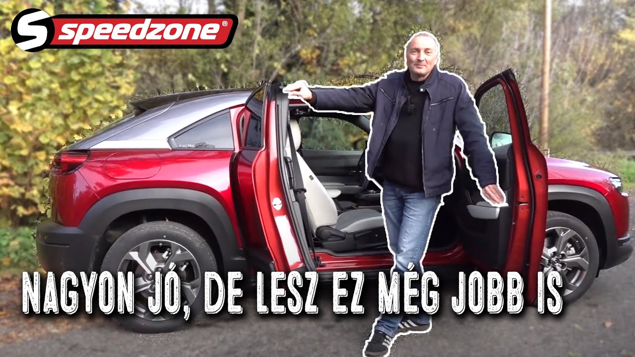Speedzone teszt: Mazda MX-30: Nagyon jó, de lesz ez még jobb is