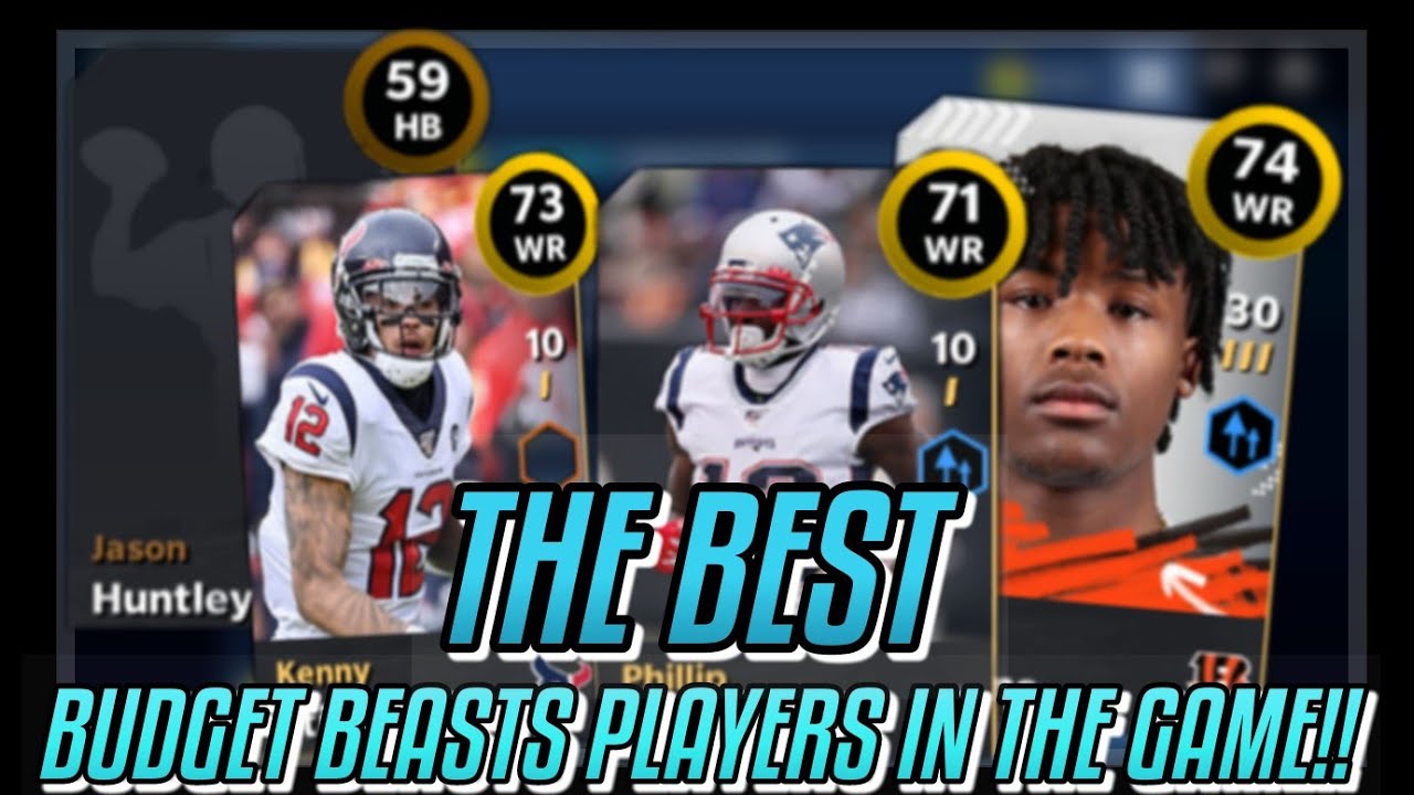 THE BEST BUDGET BEASTS PLAYERS IN MADDEN MOBILE 21