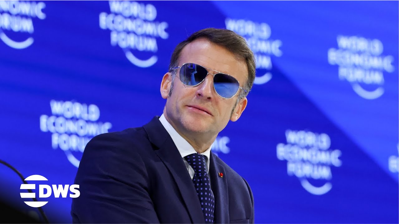 French President Macron Delivers Major Address at Davos WEF | Global Economy & Security | AC15