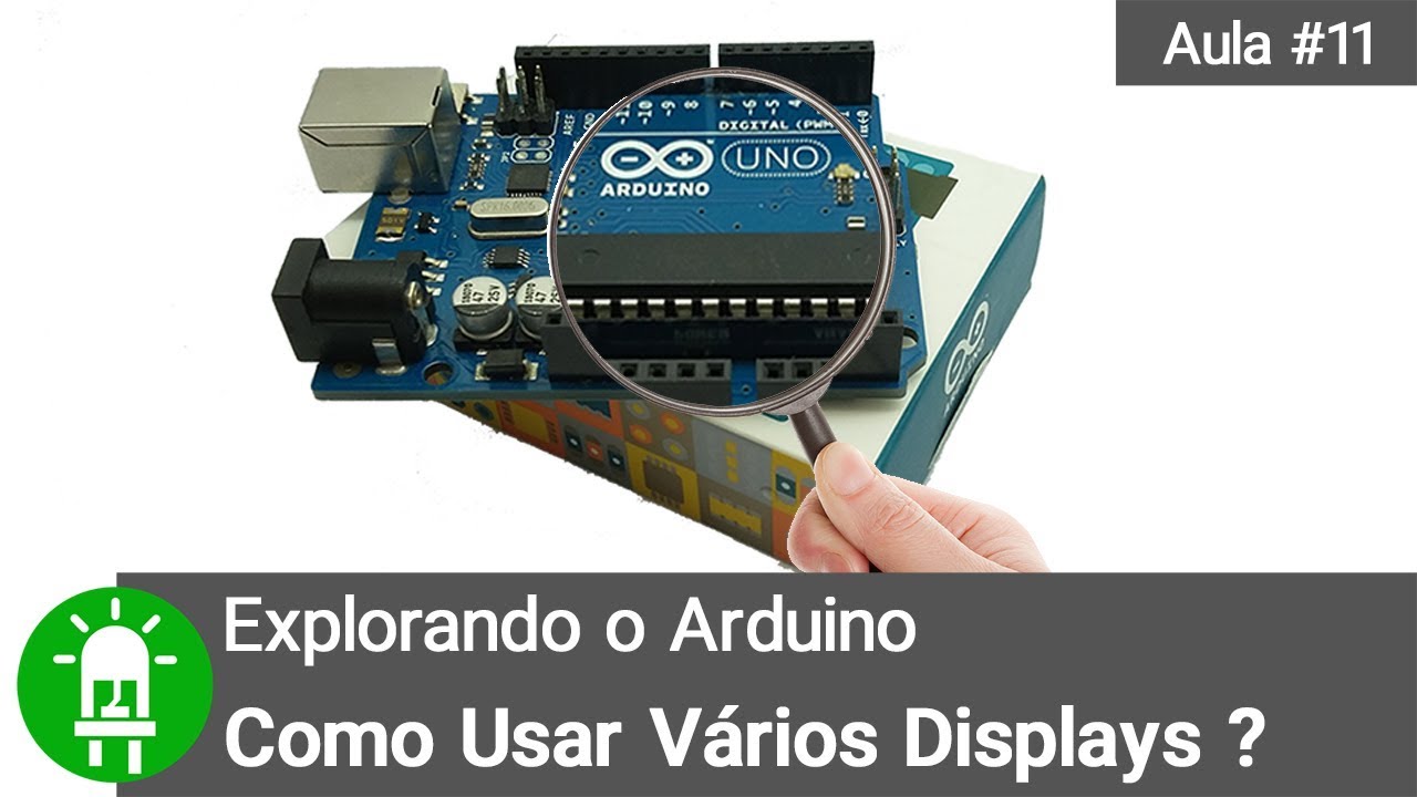 Como Usar Vários Displays LCD ? - Explorando o Arduino - Aula 11