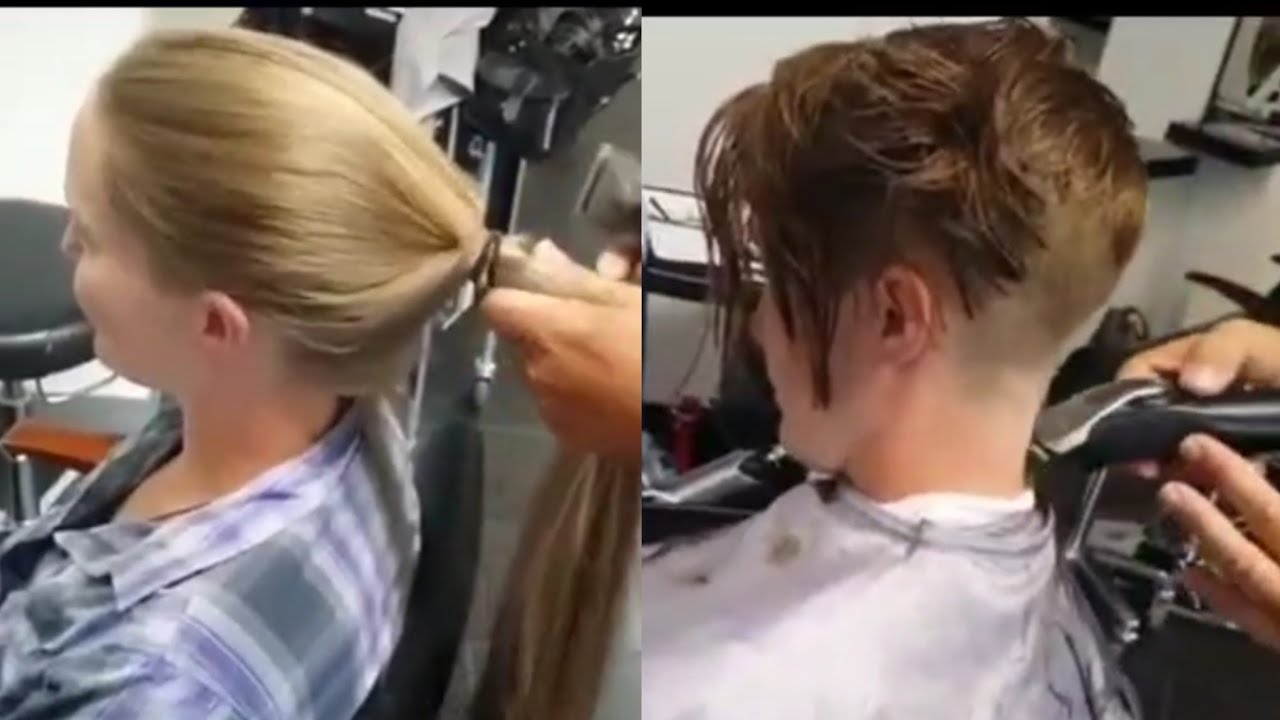 Olivia cuts her hair into a pixie