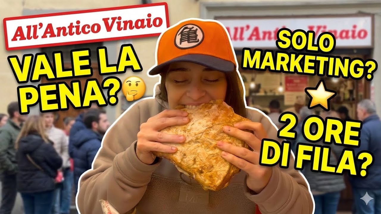 Provo l’ANTICO VINAIO per la prima volta - Si mangia BENE DAVVERO?