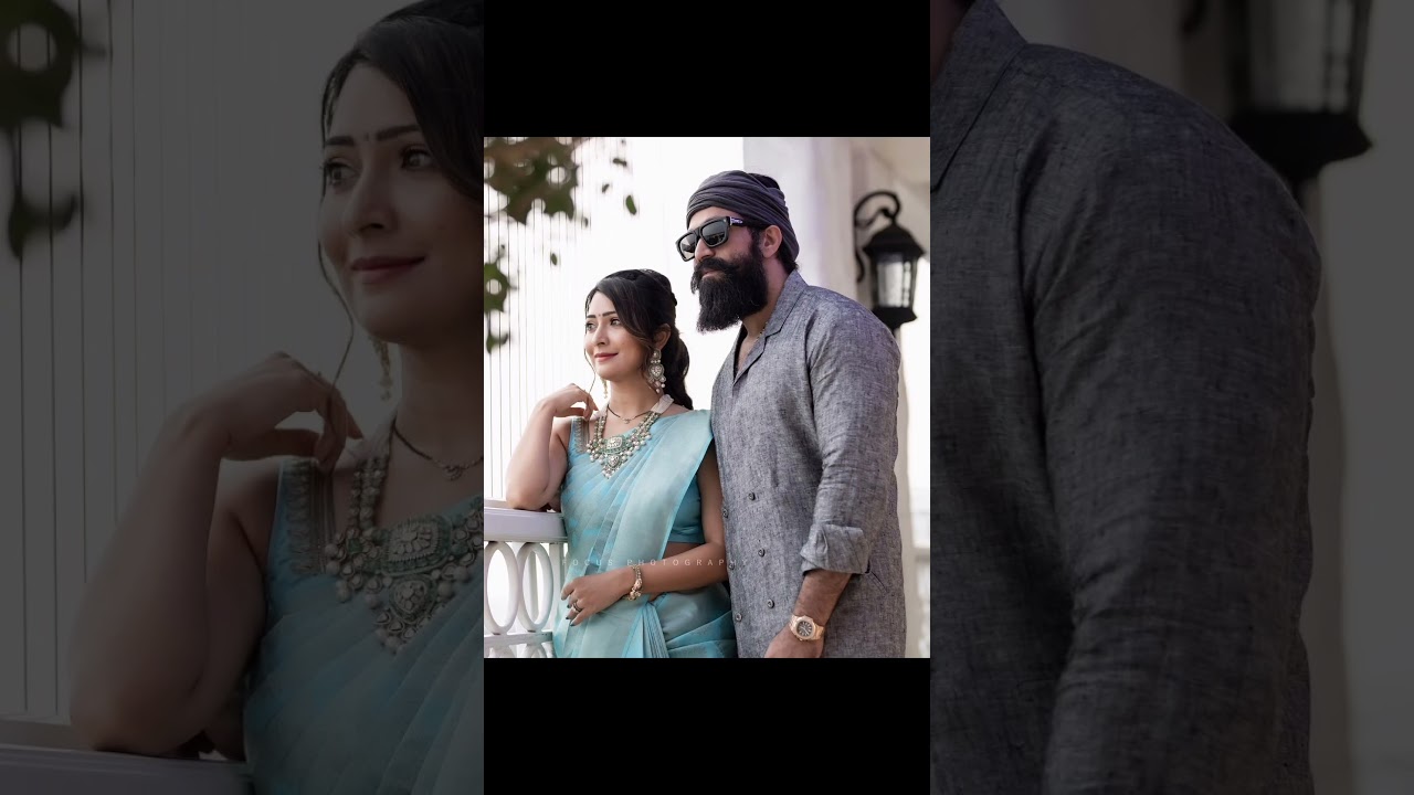 radhika pandit saree look #radhikapandit #yr #yash #yashradhika
