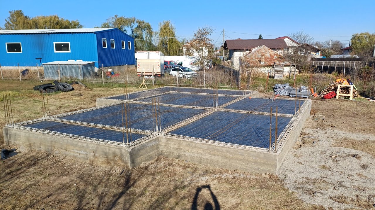 Casa la roșu! 80m2 ( etapa 1 : fundația)