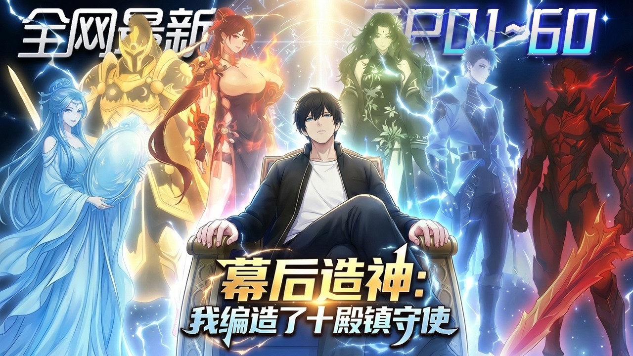 ⚡【首播漫剧】《幕后造神我编造了十殿镇守使》💥第1~60集：獵殺邪魔就能抽神卡？他一揮手，雷帝炎拳橫掃全球！ #修仙 #ai漫剧 #動畫 #繫統 #末世 #小欣说文