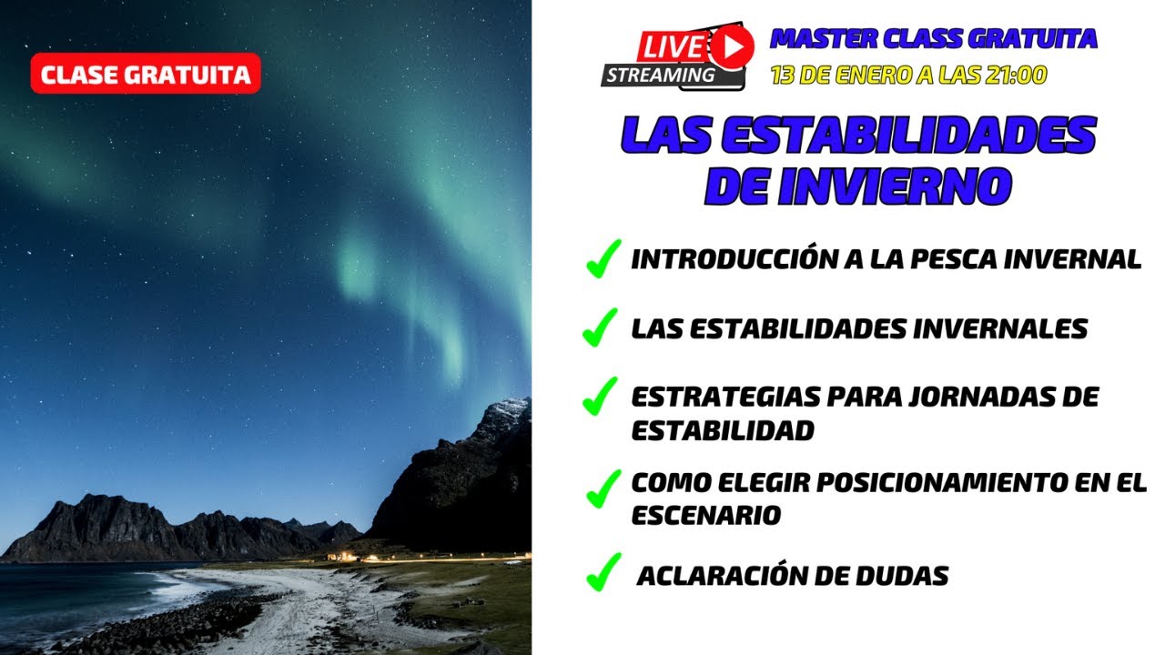 LAS ESTABILIDADES DE INVIERNO