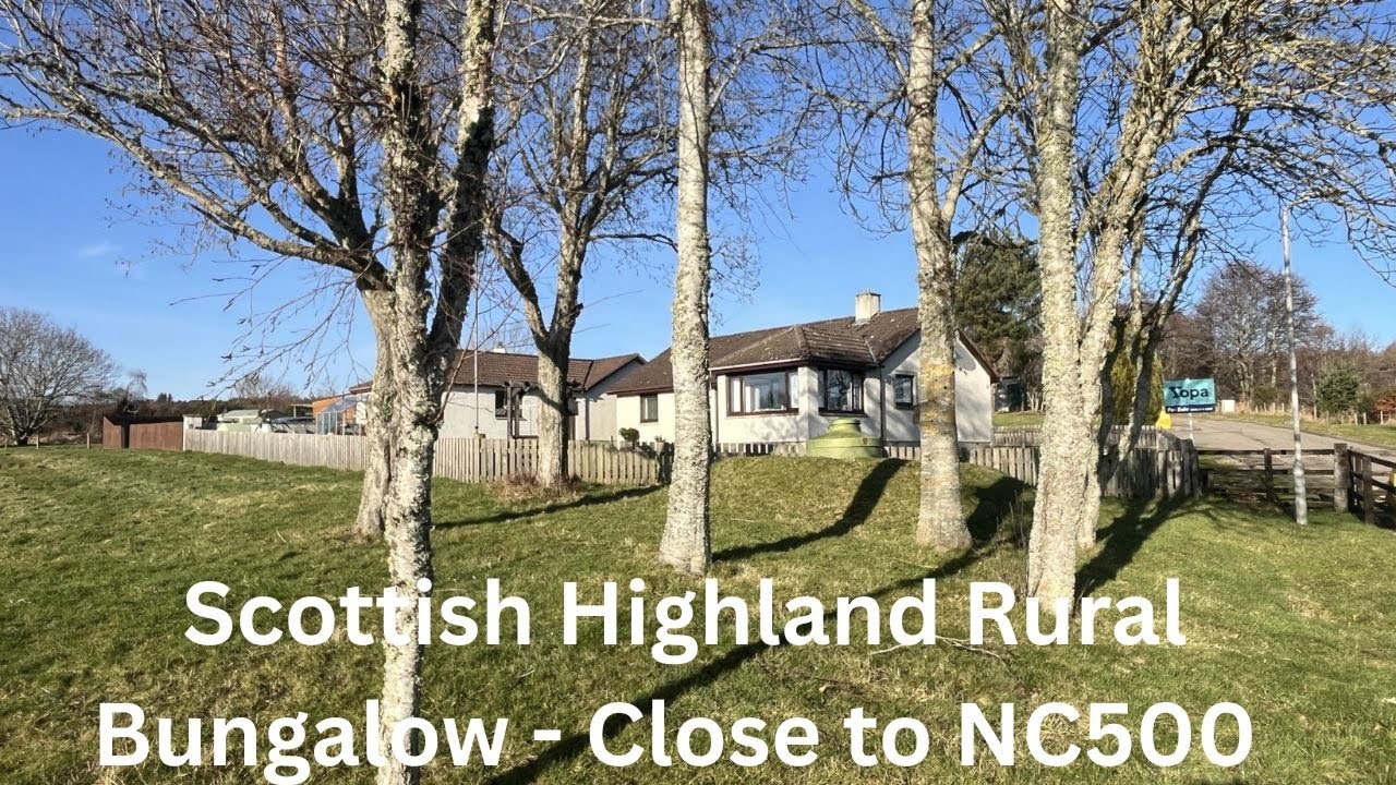 Rural Highland Living - Close to Local Towns - Amazing Views. £265K