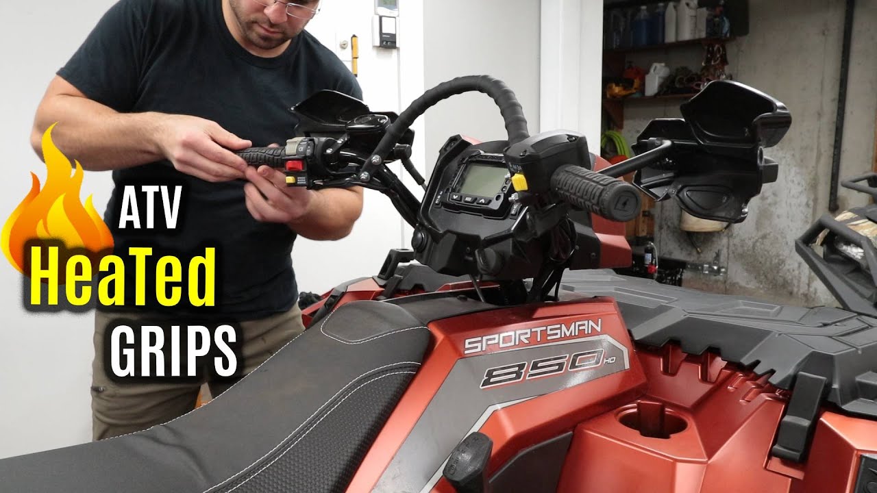 INSTALL Heated Hand Grips & Thumb Warmer KIT | Pure POLARIS Sportman XP 1000 850