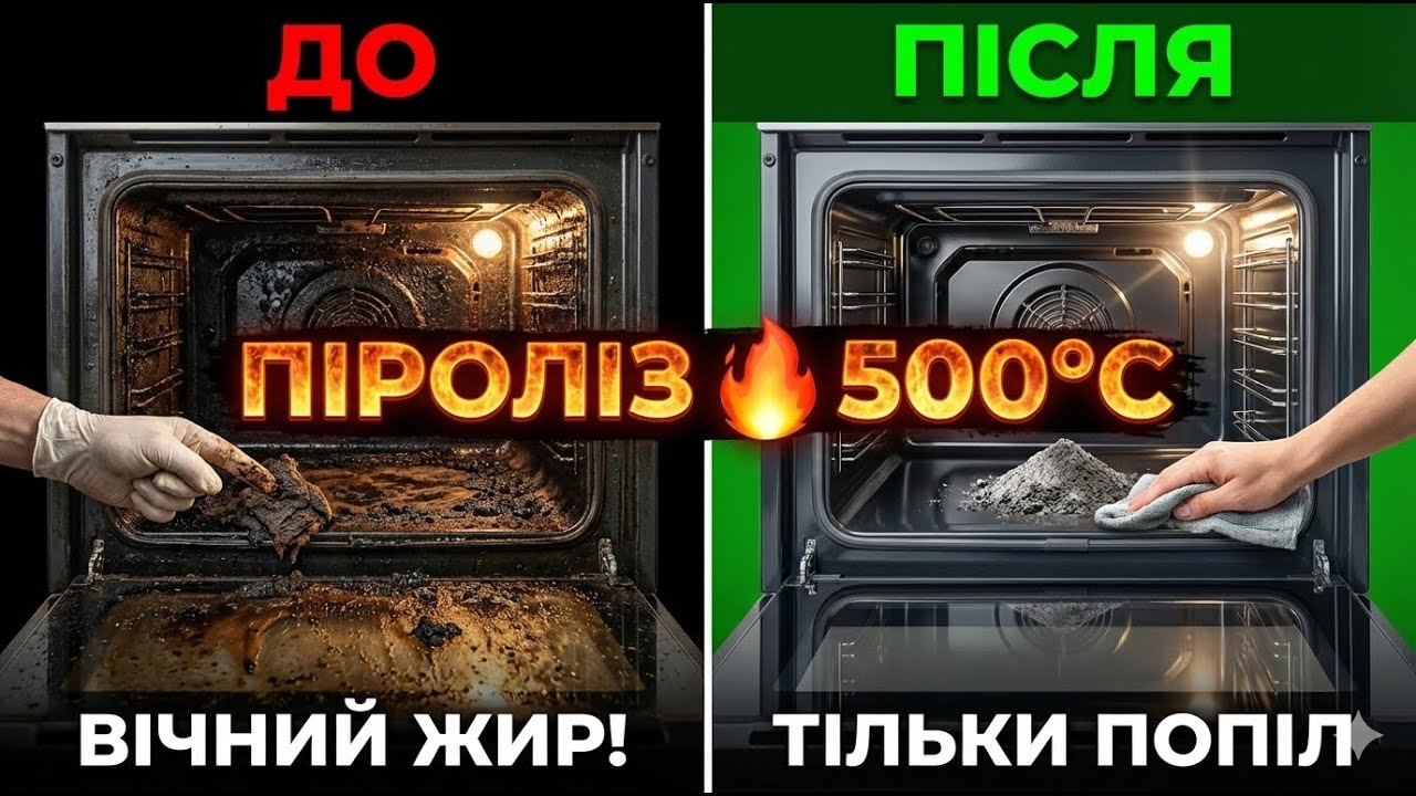 Пиролиз - лучший метод очистки духовок. Как правильно делать пиролитическую очистку. Живые примеры.