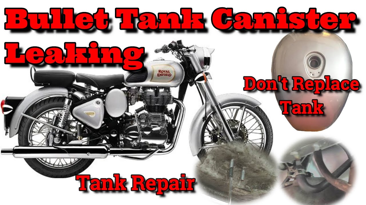 Резервуар Royal Enfield Bullet / Утечка из канистры / Образование газа в баке | Ремонт