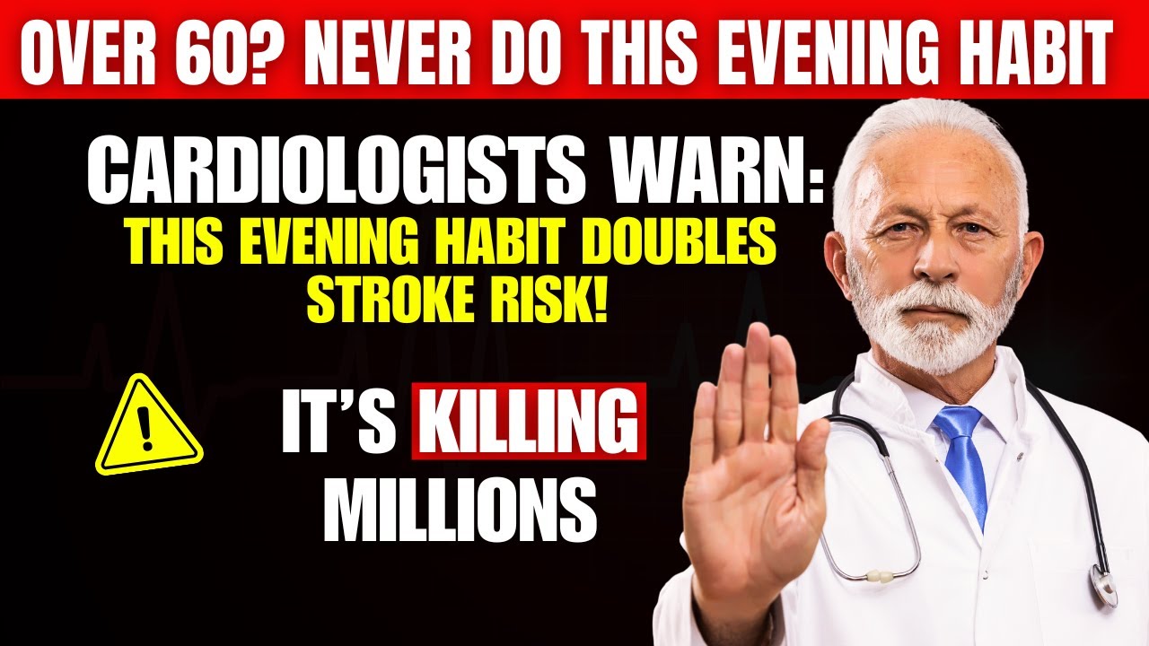 Cardiologists WARN: This Evening Habit DOUBLES Stroke Risk — Do This Instead! | Senior Health Tips