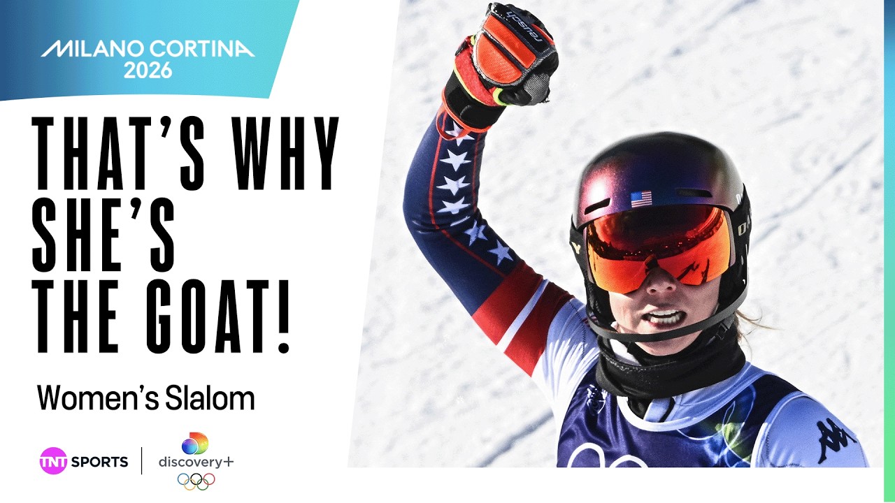 Shiffrin Gets Fairytale Gold! 🏅🐐 | Women’s Slalom | Winter Olympics 2026