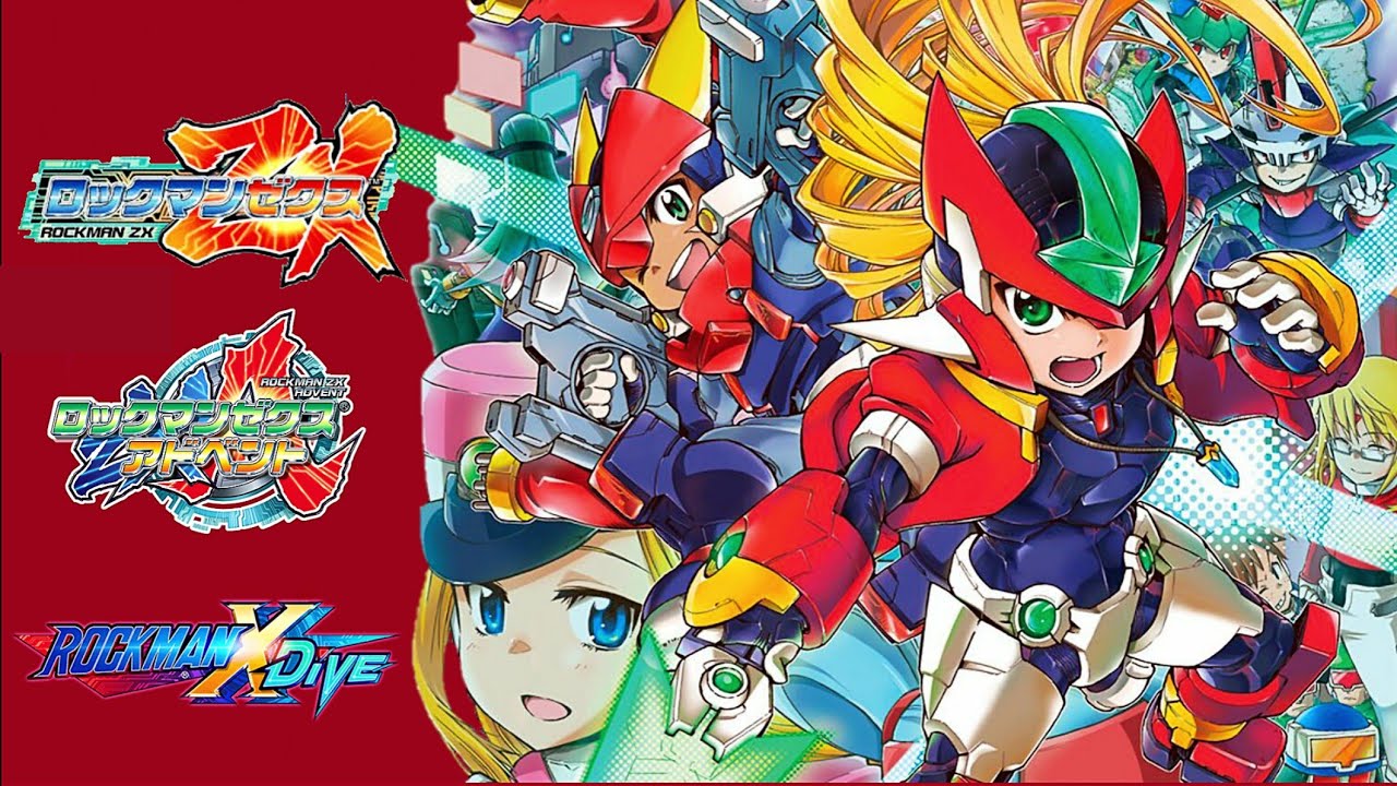 『 Mega Man X Dive 』OST Den of Hunters - Mega Man ZX Advent Event Main Menu