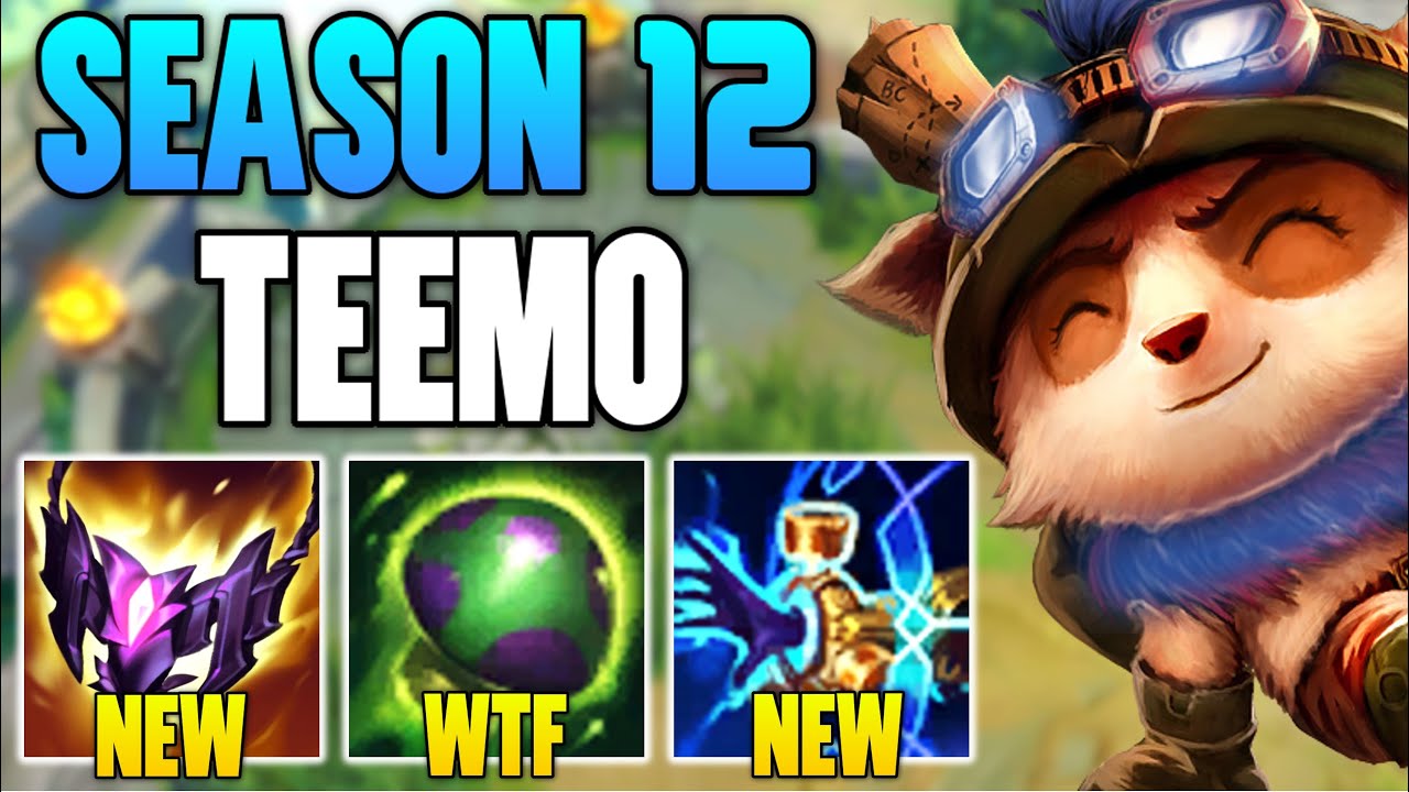 SEASON 12 TEEMO REVEALED!! HOW BROKEN ARE THE NEW AP ITEMS? - League of Legends