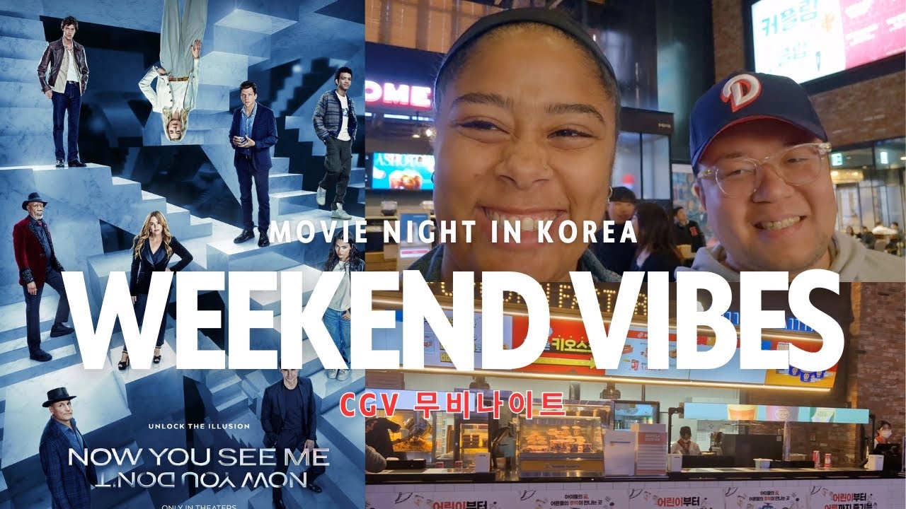 Korean Movie Theater Experience 🎥 | CGV Food, Vibes & Our Rating