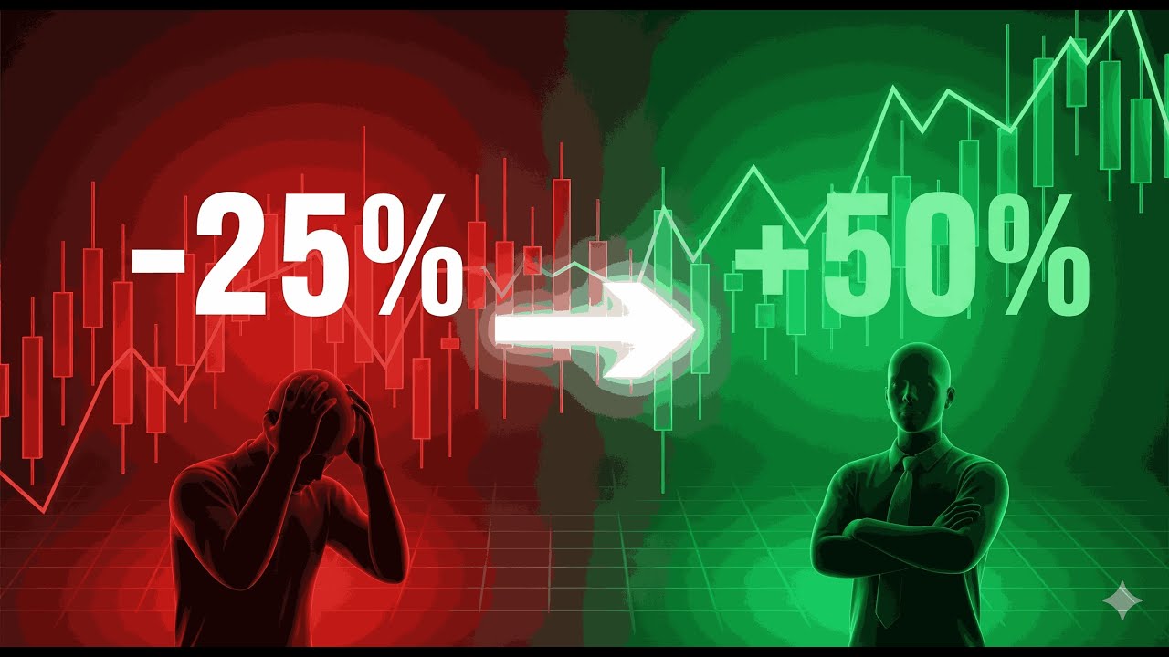 "28 Trades, Stress ,Discipline & Recovery - A Tough Day I'll never Forget" From -25% to +50% (Day 8)