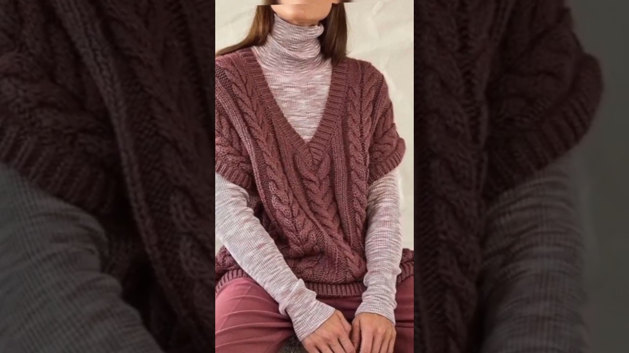 🧶 Бесплатные МК #описание #схемы #knitting #вязание #crochet #бесплатныемк #свитер