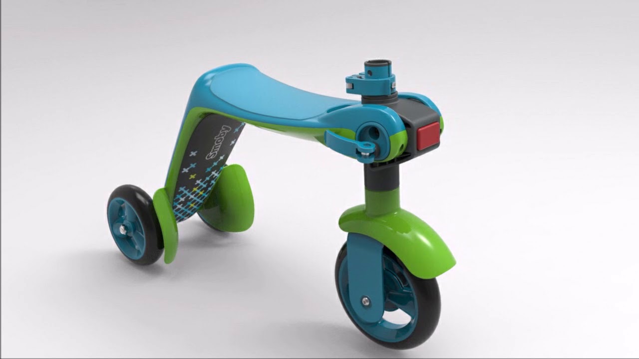 Smoby -2-in-1-potkulauta/potkupyörä (Tuote: HH1017822)