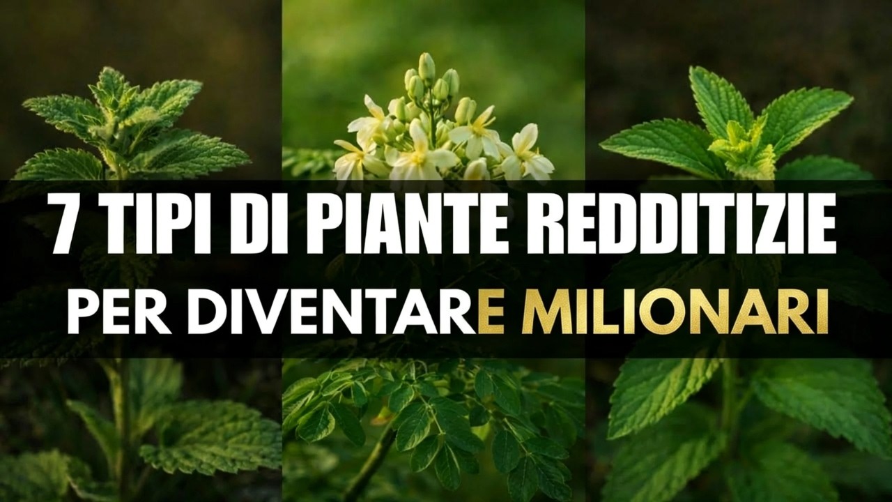 7 Piante Redditizie Che Ti Renderanno Milionario (Che Nessuno Coltiva)