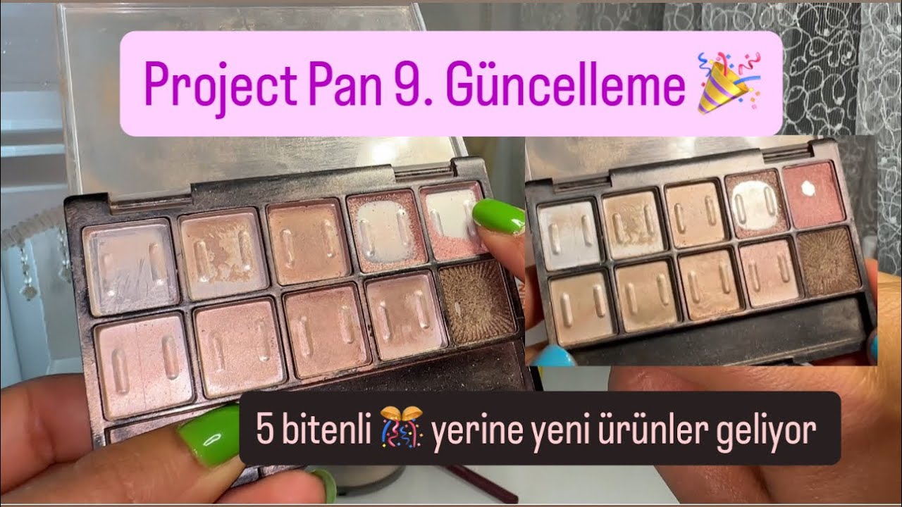 Project Pan 9. Güncelleme 🎉 5 biten ürünümüz var 🎊 yerine yeni ürünler ekleniyor