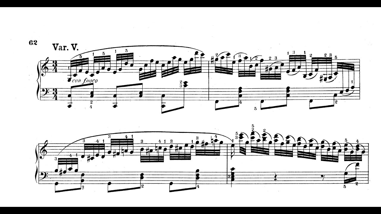 Carl Maria von Weber - 7 Variations sur l’air 