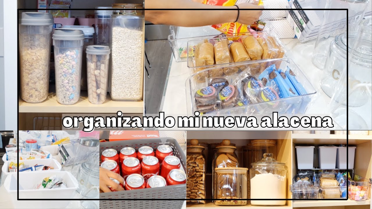 IDEAS PARA ORGANIZAR UNA ALACENA/PANTRY