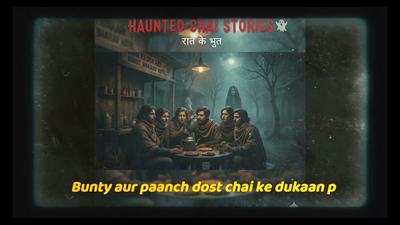 बंटी और 5 दोस्त: 'द हॉन्टेड चाय की दुकान' का खौफ! (रूह कँपा देने वाली सच्ची कहानी) | 3 AM Tea Stall