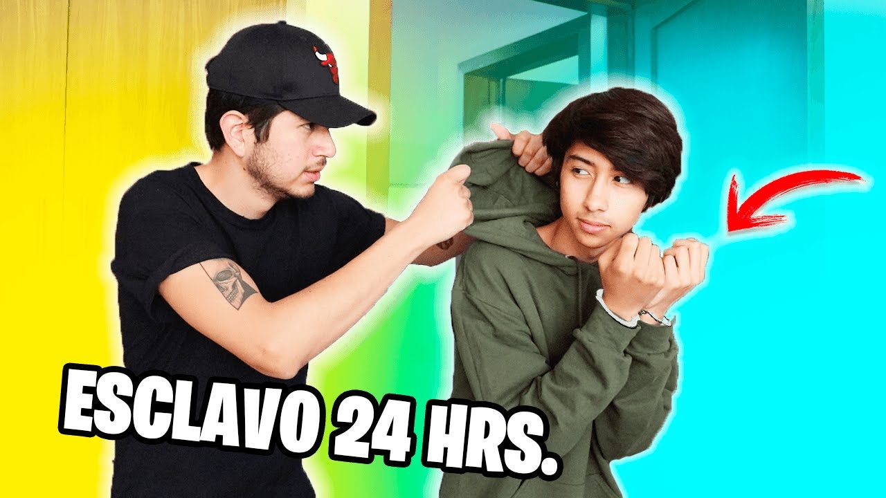 ¡RETO 24 HORAS SIENDO MI ESCLAVO! - BROLAND