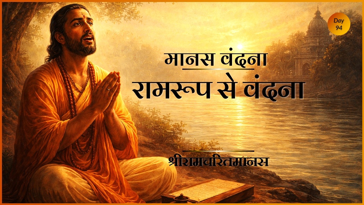 रामरूप से जीवमात्र की वंदना | Manas Vandana | Ramcharitmanas #ramcharitmanas #vandana