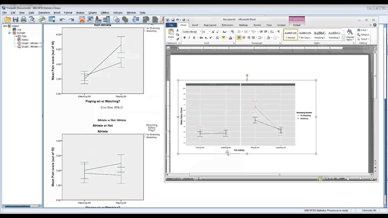 SPSS Creating a three way graph